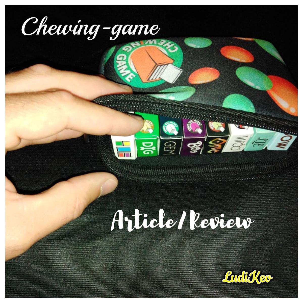article, avis jeu chewing game