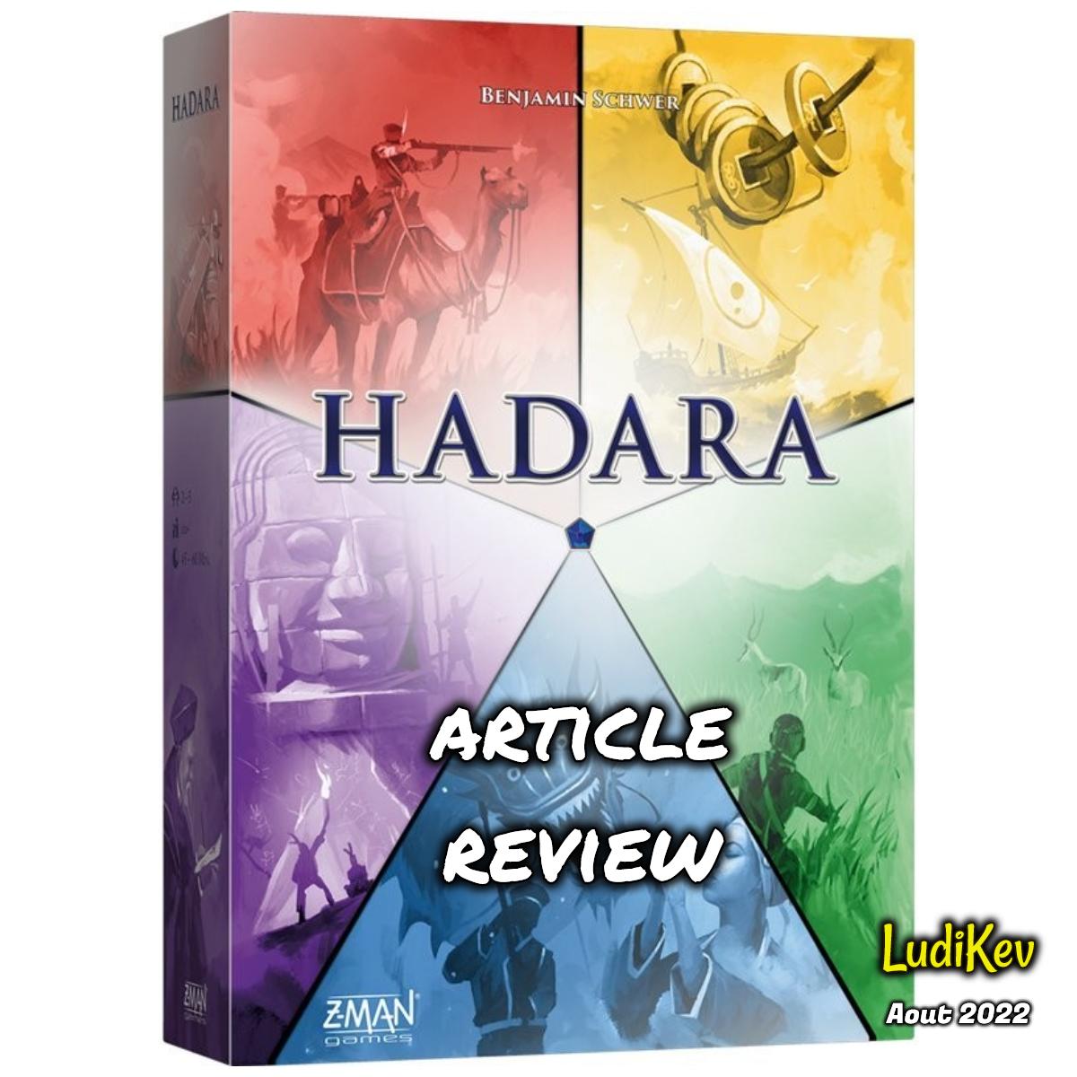 Avis jeu Hadara, Review Hadara, article Hadara