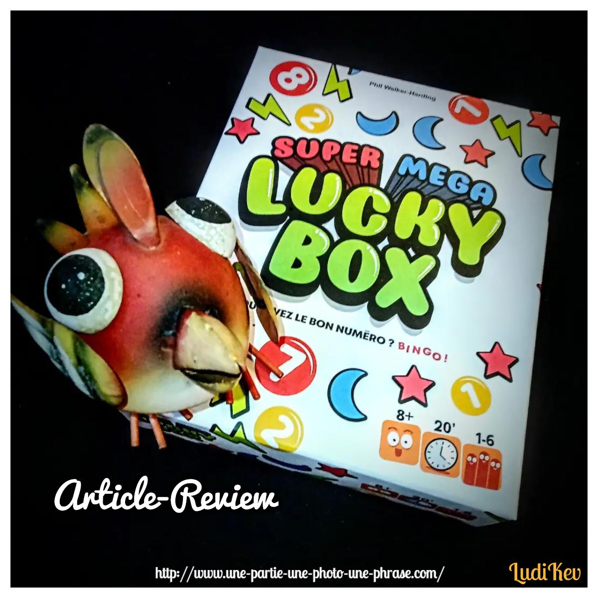 avis, review jeu Super Mega Lucky Box, cocktail games