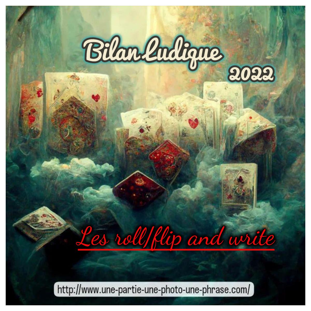 bilan ludique jeux roll flip and write